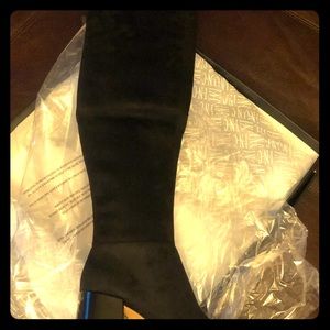 Over the knee INC suede boots